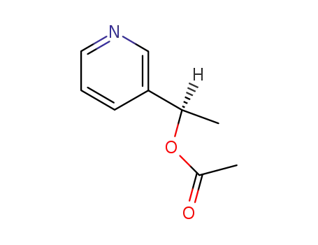 3-Pyridinemethanol, a-methyl-, acetate (ester), (R)-