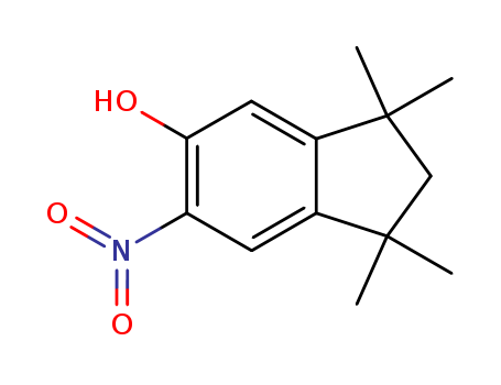 1H-Inden-5-ol,2,3-dihydro-1,1,3,3-tetramethyl-6-nitro-