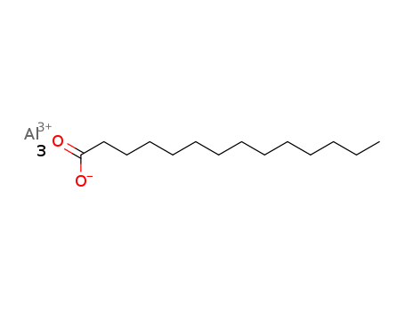 Tetradecanoic acid,aluminum salt (3:1)
