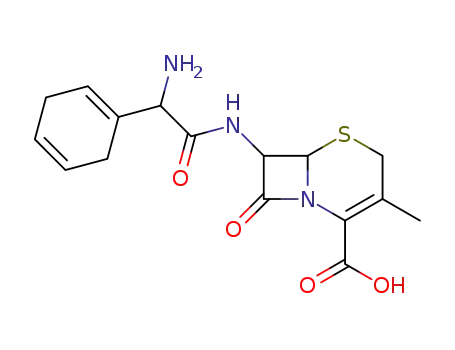 Molecular Structure of 38821-53-3 (Cefradine)
