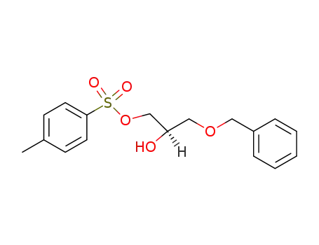 Molecular Structure of 23214-66-6 ((R)-(-)-1-BENZYLOXY-3-(P-TOSYLOXY)-2-PROPANOL)