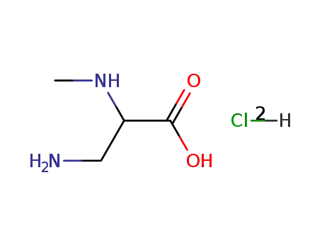 Molecular Structure of 65427-54-5 (DL-2,4-DIAMINOBUTYRIC ACID DIHYDROCHLORIDE)