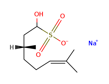 65416-29-7,sodium 1-hydroxy-3,7-dimethyloct-6-ene-1-sulphonate,6-Octene-1-sulfonicacid, 1-hydroxy-3,7-dimethyl-, monosodium salt (9CI)
