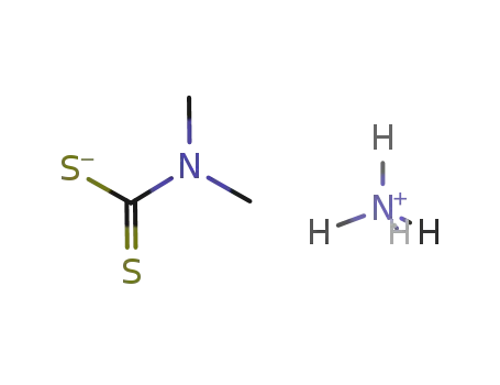 Molecular Structure of 3226-36-6 (AMMONIUM DIMETHYLDITHIOCARBAMATE)