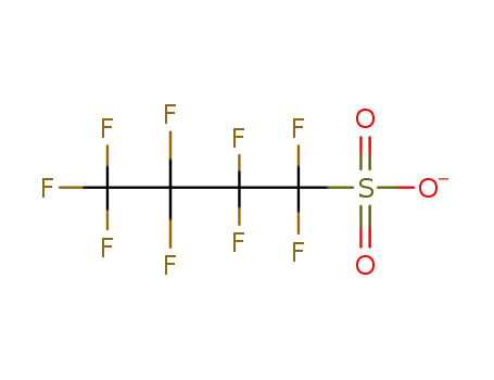 Molecular Structure of 45187-15-3 (PERFLUOROBUTANESULFONATE)