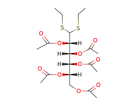 2,3,4,5,6-penta-O-acetyl-D-galactose diethyl dithioacetal