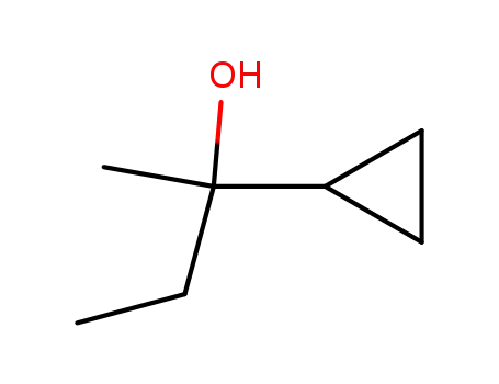 Molecular Structure of 4435-58-9 (2-cyclopropylbutan-2-ol)