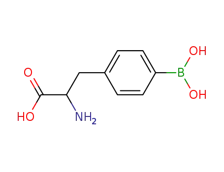 Molecular Structure of 90580-64-6 (4-BORONO-DL-PHENYLALANINE B10 ENRICHED)