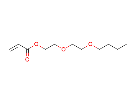 Molecular Structure of 7328-16-7 (2-(2-butoxyethoxy)ethyl acrylate)