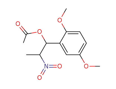 1-Acetoxy-1-(2,5-dimethoxy-phenyl)-2-nitro-propan