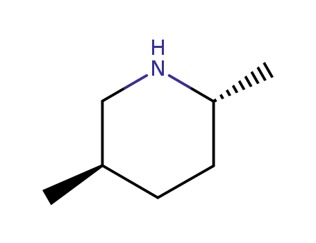 Molecular Structure of 32452-45-2 (TRANS-2,5-DIMETHYLPIPERIDINE)