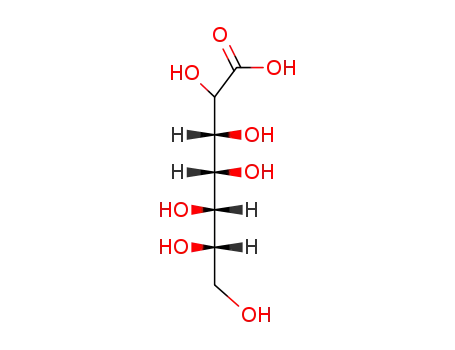 Molecular Structure of 23351-51-1 (GLUCOHEPTONIC ACID)