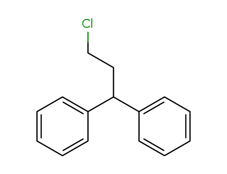 Molecular Structure of 29648-95-1 (Benzene, 1,1'-(3-chloropropylidene)bis-)