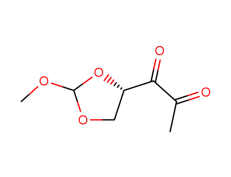 1-(2-methoxy-[1,3]-dioxolan-4-yl)-propane-1,2-dione