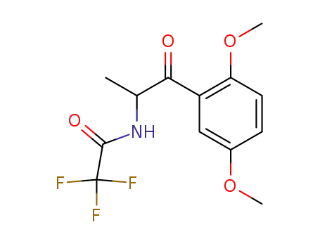 Acetamide,
N-[2-(2,5-dimethoxyphenyl)-1-methyl-2-oxoethyl]-2,2,2-trifluoro-