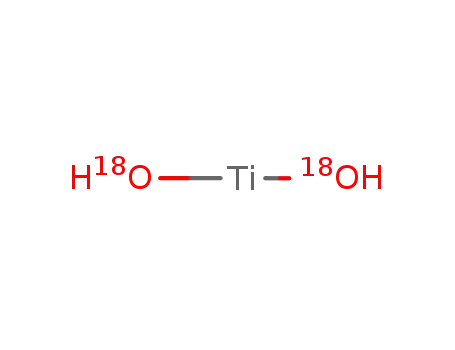 Molecular Structure of 872215-20-8 (Ti(<sup>(18)</sup>OH)2)