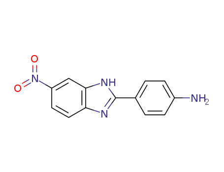 Molecular Structure of 71002-88-5 (4-(5-nitro-H-benzimidazol-2-yl)aniline)