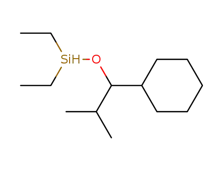 Silane, (1-cyclohexyl-2-methylpropoxy)diethyl-, (S)-