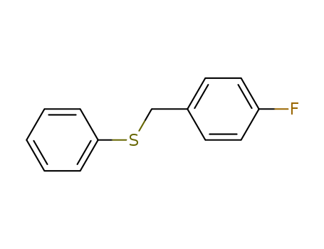 Benzene,1-fluoro-4-[(phenylthio)methyl]-