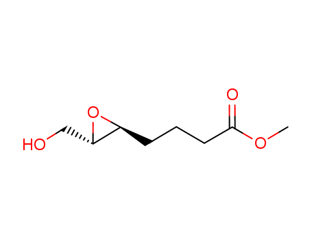 Molecular Structure of 114530-61-9 (Oxiranebutanoic acid, 3-(hydroxymethyl)-, methyl ester, cis-)