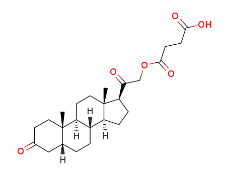 4-[2-[(5R,8R,9S,10S,13S,14S,17S)-10,13-dimethyl-3-oxo-1,2,4,5,6,7,8,9,11,12,14,15,16,17-tetradecahydrocyclopenta[a]phenanthren-17-yl]-2-oxoethoxy]-4-oxobutanoic acid