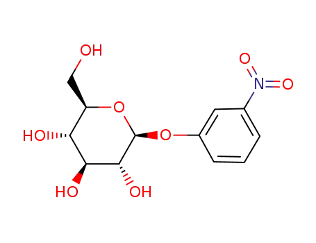 Molecular Structure of 20838-44-2 (3-NITROPHENYL-BETA-D-GLUCOPYRANOSIDE)