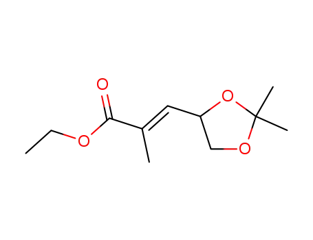 (E)-Ethyl 3-(2,2-dimethyl-1,3-dioxolan-4-yl)-2-methylacrylate