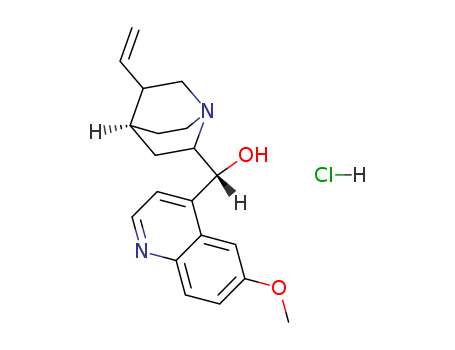 Cinchonan-9-ol,6'-methoxy-, hydrochloride (1:1), (8a,9R)-