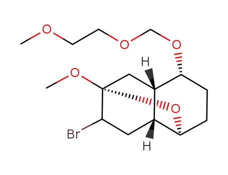 Molecular Structure of 88251-59-6 (2,5-Methano-2H-1-benzopyran,
3-bromooctahydro-2-methoxy-6-[(2-methoxyethoxy)methoxy]-)
