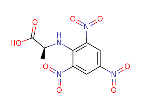 L-Alanine, N-(2,4,6-trinitrophenyl)-                                                                                                                                                                    