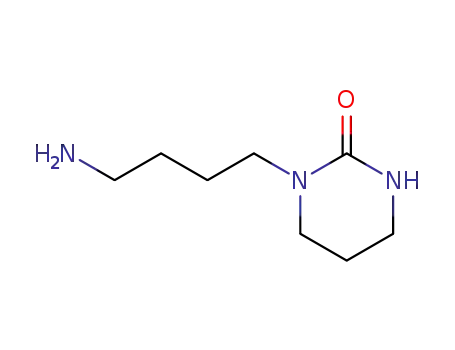 Molecular Structure of 73397-39-4 (1-(4-Amino-butyl)-tetrahydro-pyrimidin-2-one)