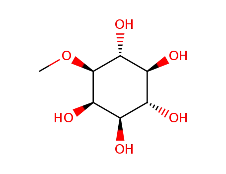 Molecular Structure of 60537-25-9 (6-methoxycyclohexane-1,2,3,4,5-pentol)