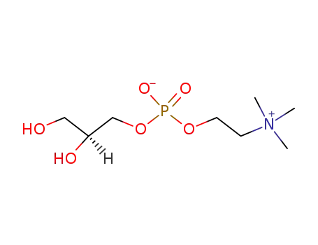 Molecular Structure of 4217-84-9 (L-A-GLYCERYLPHOSPHORYLCHOLINE(GPC))