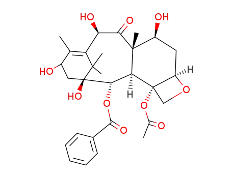 Molecular Structure of 92999-93-4 (10-Deacetylbaccatin III)