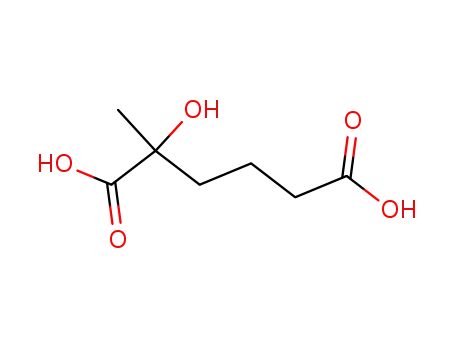 Molecular Structure of 128305-67-9 (Hexanedioic acid, 2-hydroxy-2-methyl-)