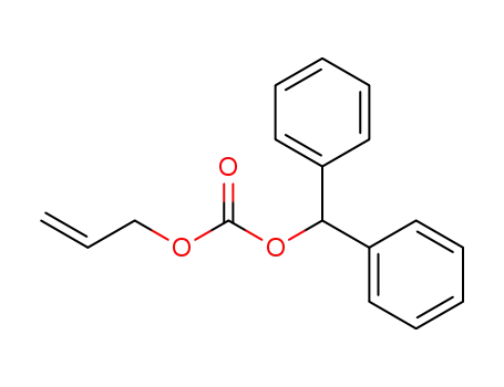 Molecular Structure of 14289-71-5 (allyl diphenylmethylcarbonate)