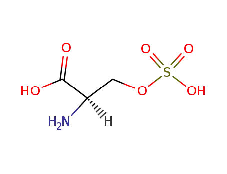 Molecular Structure of 19794-48-0 (H-D-SER(SO3H)-OH)