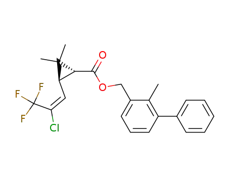 Molecular Structure of 83322-02-5 (Bifenthrin)