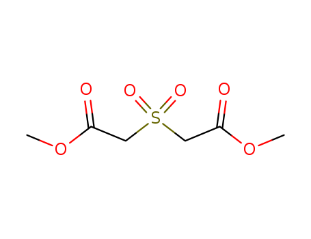 Molecular Structure of 16002-30-5 (Acetic acid, 2,2'-sulfonylbis-, 1,1'-dimethyl ester)