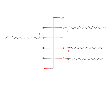 Molecular Structure of 29780-99-2 (2,3,4,5-tetrastearoyl-D-glucitol)