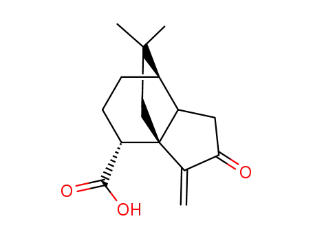 9,9-Dimethyl-3-methylidene-2-oxooctahydro-3a,7-ethanoindene-4-carboxylic acid