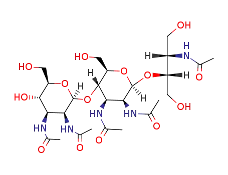 N-[(2R,3S,4R,5S,6R)-3-Acetylamino-2-((1R,2S)-2-acetylamino-3-hydroxy-1-hydroxymethyl-propoxy)-5-((2R,3S,4R,5S,6R)-3,4-bis-acetylamino-5-hydroxy-6-hydroxymethyl-tetrahydro-pyran-2-yloxy)-6-hydroxymethyl-tetrahydro-pyran-4-yl]-acetamide