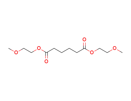 Molecular Structure of 106-00-3 (Hexanedioic acid,1,6-bis(2-methoxyethyl) ester)