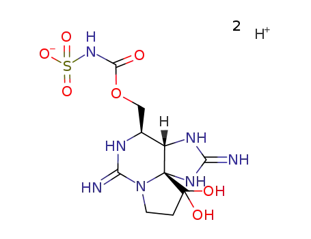 Molecular Structure of 64296-25-9 (gonyautoxin V)
