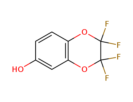 1,4-Benzodioxin-6-ol,2,2,3,3-tetrafluoro-2,3-dihydro-