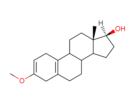Molecular Structure of 101978-01-2 (3-Methoxy-estra-2,5(10)-dien-17-ol)