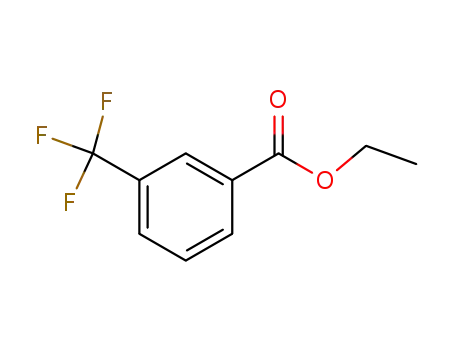 Molecular Structure of 76783-59-0 (ETHYL 3-(TRIFLUOROMETHYL)BENZOATE)