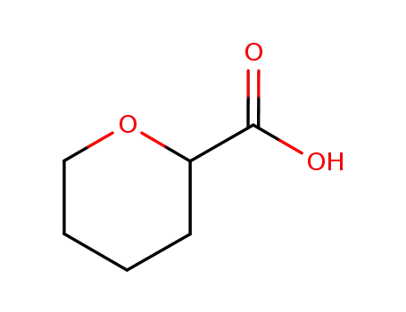 Molecular Structure of 51673-83-7 (TETRAHYDROPYRAN-2-CARBOXYLIC ACID)