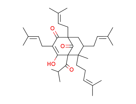 Molecular Structure of 11079-53-1 (HYPERFORIN)
