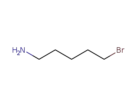 Molecular Structure of 26342-08-5 (1-AMino-5-broMopentane)